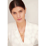 Amelia Lock & Key Pendant – Stylish Charm Chain Necklace | Huna Jewelry