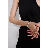 Mallory Love Natural Pearl Bracelet – Classic & Engraved | Huna Jewelry