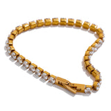Lucinda Tennis Chain Bracelet – Elegant & Timeless Jewelry | Huna Jewelry