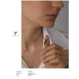 Orla Green Pendant Necklace – Elegant & Trendy Statement Jewelry | Huna Jewelry