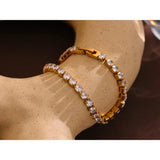 Lucinda Tennis Chain Bracelet – Elegant & Timeless Jewelry | Huna Jewelry