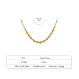 Joxa Link Chain Necklace – Modern & Chic Gold Jewelry for Women | Huna Jewelry
