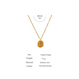 Calista You Are Adorable Pendant – Delicate Statement Necklace | Huna Jewelry