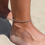 Isla - Gold-Plated Stainless Steel Anklet with Adjustable Length