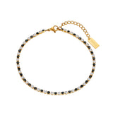 Isla - Gold-Plated Stainless Steel Anklet with Adjustable Length