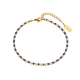 Isla - Gold-Plated Stainless Steel Anklet with Adjustable Length