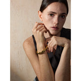 Jenny Twist Knot Open Cuff – Minimalist & Refined | Huna Jewelry
