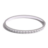Jessie Ridge Zirconia Bangle – Sleek & Sparkling | Huna Jewelry