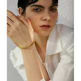 Kath Luna Pearl Cuff – Delicate & Contemporary Elegance | Huna Jewelry