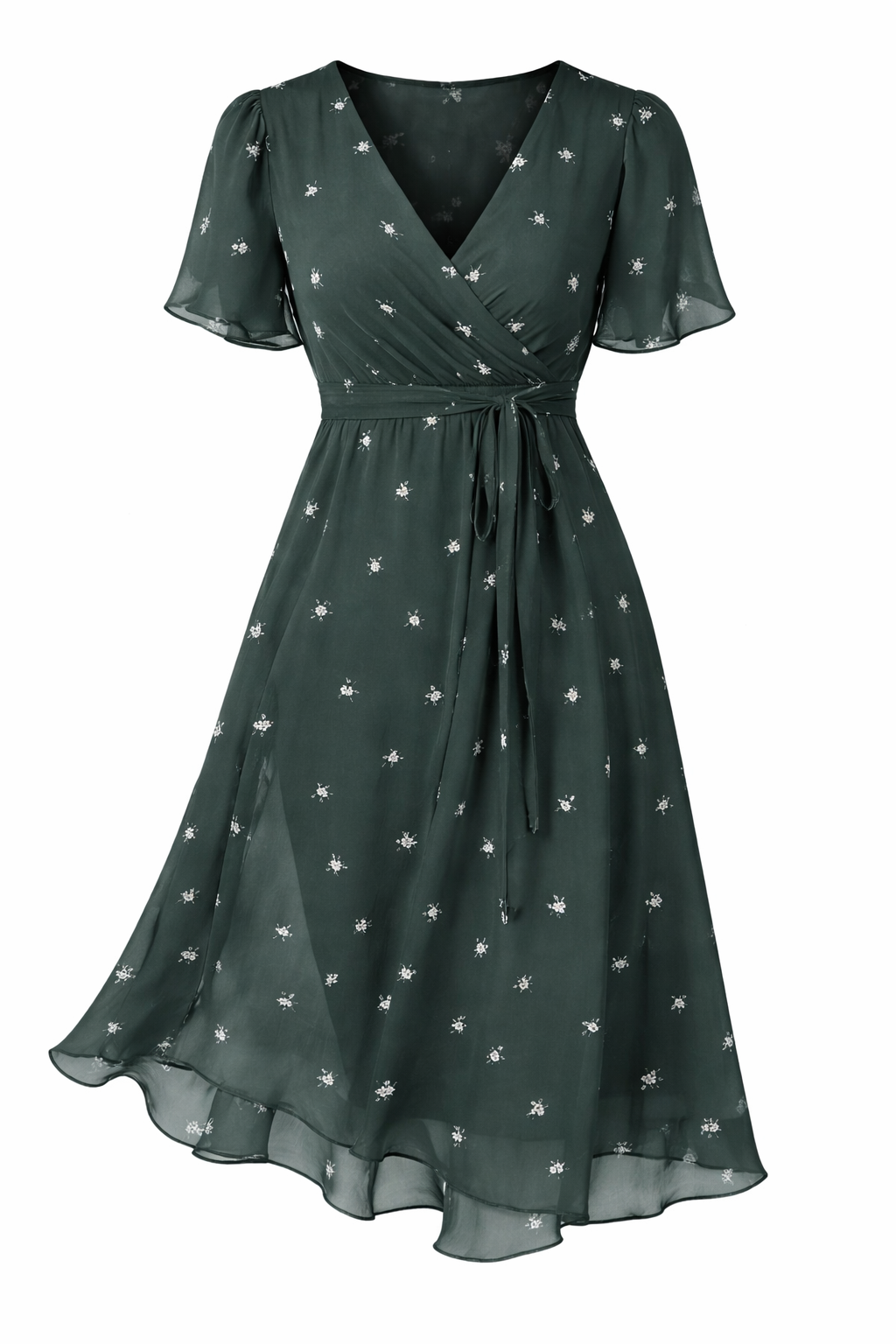 The Sable – Boho Midi Dress