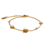 Lou Flora Spark Bracelet – Delicate Blooms & Subtle Shine | Huna Jewelry