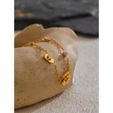 Lou Flora Spark Bracelet – Delicate Blooms & Subtle Shine | Huna Jewelry