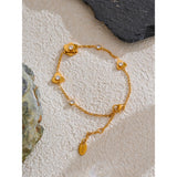 Lou Flora Spark Bracelet – Delicate Blooms & Subtle Shine | Huna Jewelry