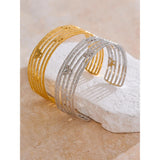 Mina Butterfly Whisper Cuff – Delicate Lines & Graceful Detail | Huna Jewelry