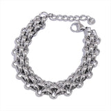 Nica Charm Link Chain Bracelet – Adjustable & Modern | Huna Jewelry