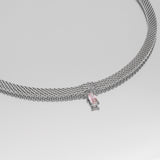 Kaya Thick Necklace – 18K Gold-Plated Cubic Zirconia Chain | Huna Jewelry