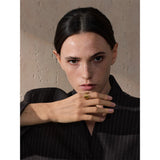 Gwen Shell Cuff Ring – Stylish & Classic Statement Jewelry | Huna Jewelry