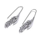 Layla Wheat Hook Earrings – Elegant Water-Resistant Jewelry for Daily Wear | Huna Jewelry