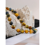 Everlee Beaded Stone Necklace – Natural, Waterproof & Elegant | Huna Jewelry