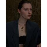 Carmen Bleeding Heart Pendant Necklace – Unique & Waterproof Jewelry | Huna Jewelry