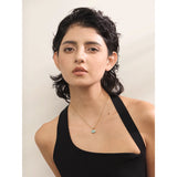 Cressida Natural Stone Pendant Necklace – Elegant & Stylish Jewelry | Huna Jewelry