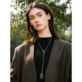 Faye Y Necklace – Dainty & Stylish Layered Jewelry | Huna Jewelry