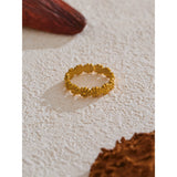 Emery Floral Ring – Waterproof & Elegant Everyday Jewelry | Huna Jewelry