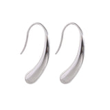 Ivory Hook Drop Earrings – Waterproof, Simple & Chic Jewelry | Huna Jewelry