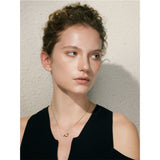 Millie Pearl & Heart Necklace – Simple & Classic Love Pendant | Huna Jewelry