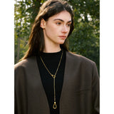 Faye Y Necklace – Dainty & Stylish Layered Jewelry | Huna Jewelry