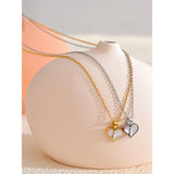 Natural Shell Heart Necklace – Elegant & Timeless | Huna Jewelry