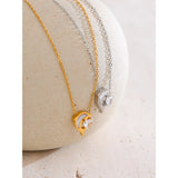 Melissa Dolphin Pendant Necklace – Waterproof & Tarnish-Resistant Jewelry | Huna Jewelry