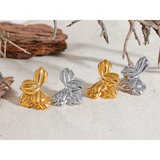 Alexandra Flower Stud Earrings – Delicate & Trendy Floral Jewelry | Huna Jewelry