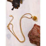 Blair Tiger Stone Pendant – Elegant & Sophisticated Necklace | Huna Jewelry