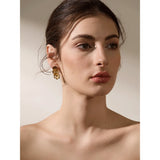 Marceline Flower Earrings – Unique & Chic Statement | Huna Jewelry