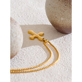 Chloe Cross Pendant Necklace – Vintage & Timeless Charm Jewelry | Huna Jewelry