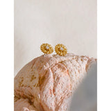 Kai Daisy Stud Earrings – Waterproof Floral Jewelry with Sparkle | Huna Jewelry