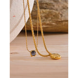 Belinda Layered Necklace – Trendy Chic Pendant Jewelry | Huna Jewelry