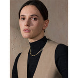 Ember Two-Row Tennis Chain – Sparkling & Elegant Necklace | Huna Jewelry
