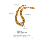 Annalisa Heart Pendant Necklace – Elegant and Timeless Jewelry | Huna Jewelry