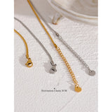 Fiadh Minimalist Thin Chain Necklace – Delicate & Chic Piece | Huna Jewelry