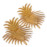 Miranda Leaf Drop Earrings – Unique Gold Statement Jewelry | Huna Jewelry