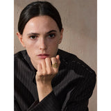 Nola Hollow Ring – Modern & Stylish Statement Jewelry | Huna Jewelry