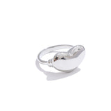 Elle Heart Ring – Smooth Polished Rust-Resistant Jewelry | Huna Jewelry