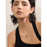 Bow Necklace – Elegant Bow Pendant Jewelry | Huna Jewelry