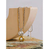 Eliana Pearl Pendant Necklace – Waterproof & Elegant Jewelry | Huna Jewelry