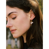 Lilibet Pearl Drop Earrings – Elegant & Timeless Dangle Jewelry | Huna Jewelry