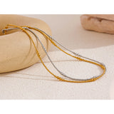 Penelope Beaded Necklace – Minimalist & Waterproof Fashion Jewelry | Huna Jewelry