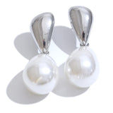 Josie Pearl Drop Earrings – Elegant & Timeless Style for Daily Wear | Huna Jewelry
