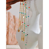 Zoey Beaded Bracelet – Dainty & Colorful Stackable Jewelry | Huna Jewelry